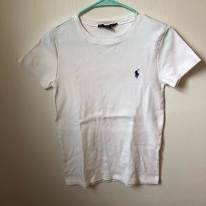 Ralph Lauren White Tee L